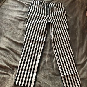 Skinny Striped Pants